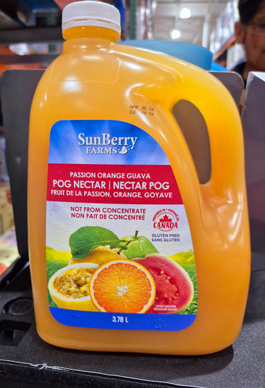 Sunberry Passion Orange Guava - 1 x 3.78 L